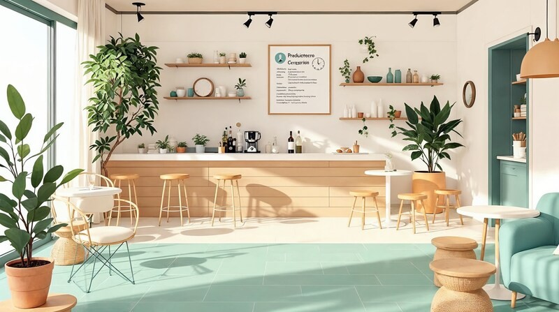 Imagen conceptual de Bares y cafeterías, generada con Magnific; no representa un establecimiento o lugar real.