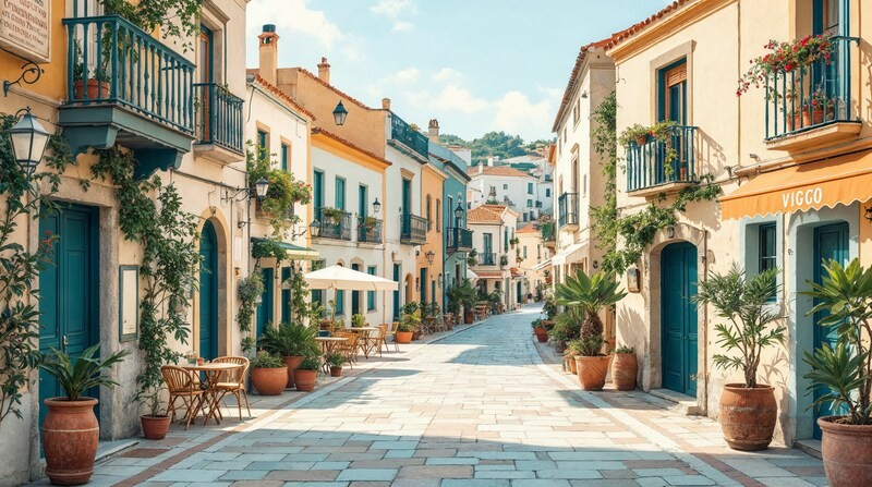 Imagen conceptual de Barrios y conjuntos históricos, generada con Magnific; no representa un establecimiento o lugar real.