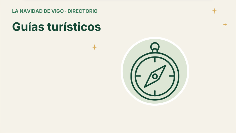 Guías turísticos