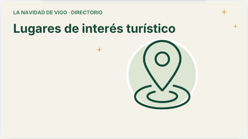 Lugares de interés turístico
