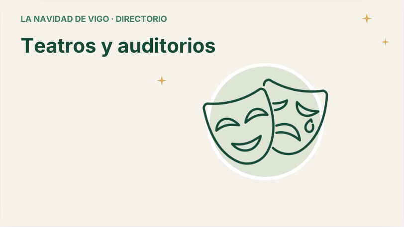 Teatros y auditorios