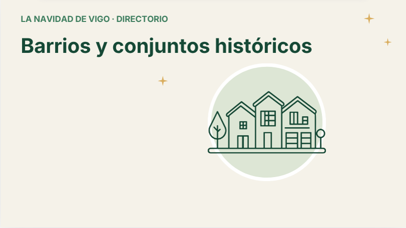 Barrios y conjuntos históricos
